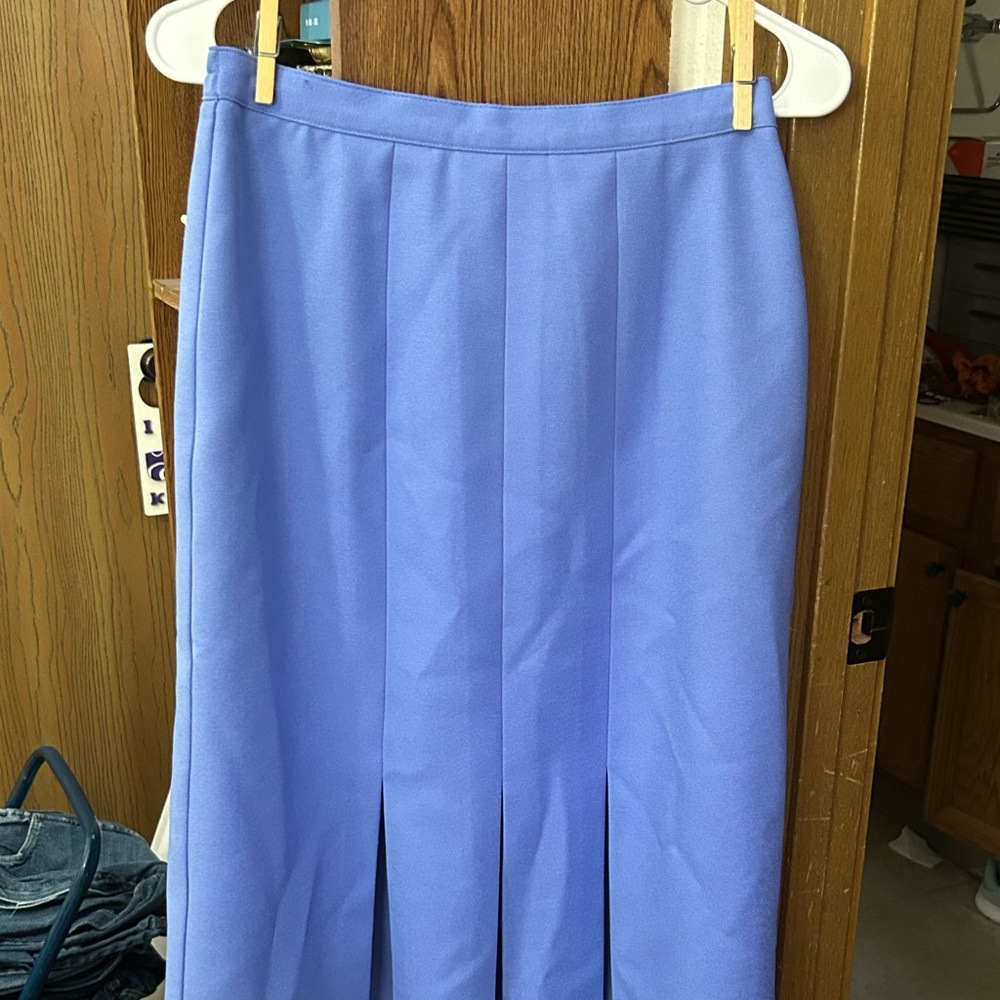 Women’s vintage skirt. Pretty blue color. Never worn.